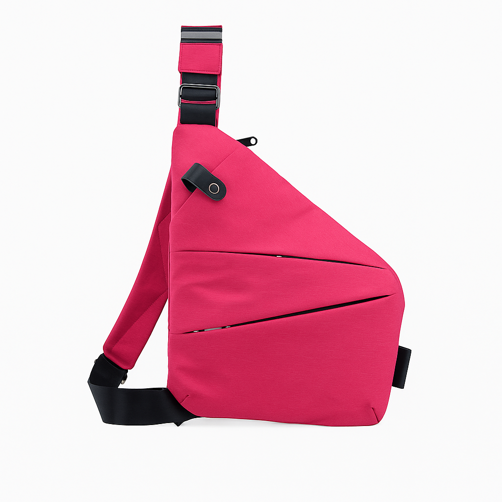 Reisetasche mit diebstahlsicherem Schultergurt 2