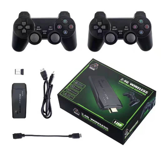 Retro Game Stick Kompakt Für Nostalgisches Gaming-Erlebnis 0