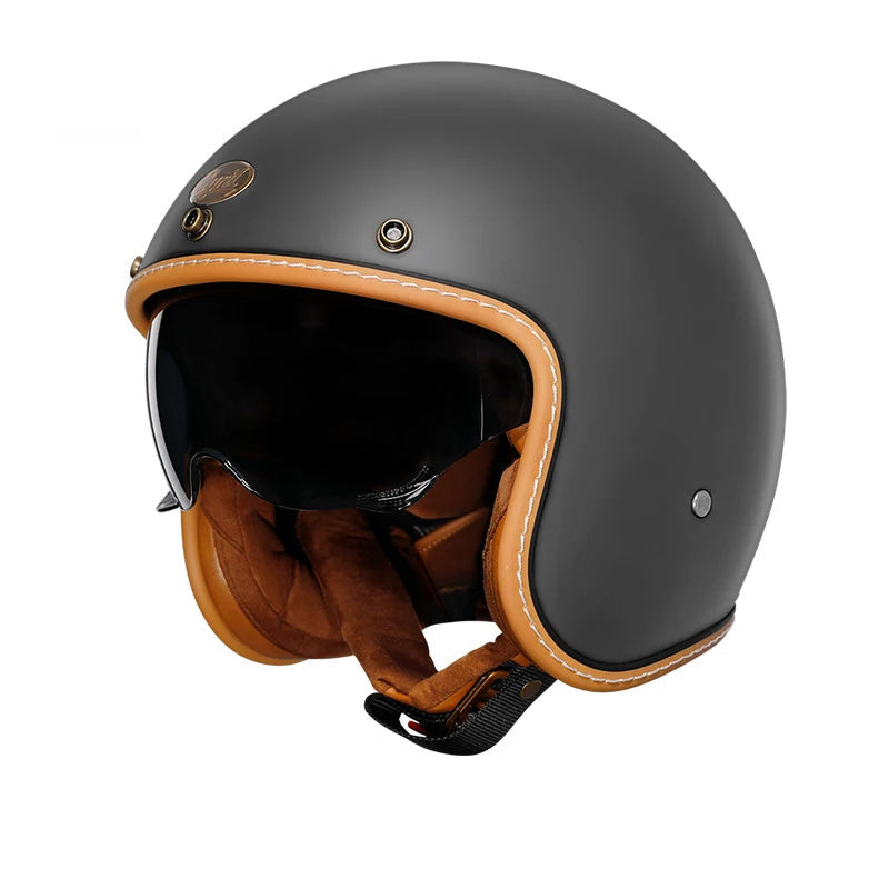 Retro Jethelm Offener Helm für stilvolle Fahrten 4
