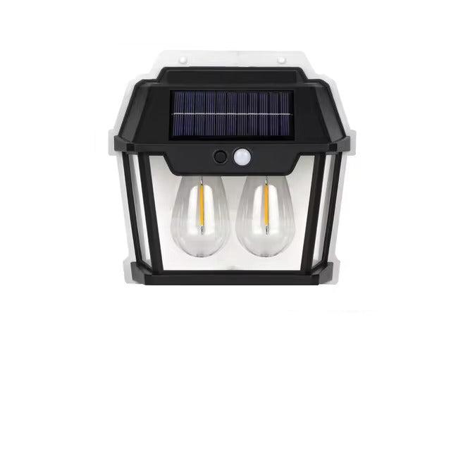 Retro Solar Außenleuchte mit Bewegungssensor 3