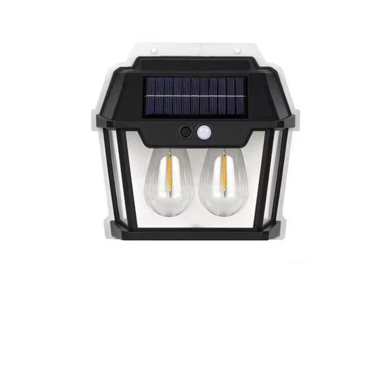 Retro Solar Außenleuchte mit Bewegungssensor 3