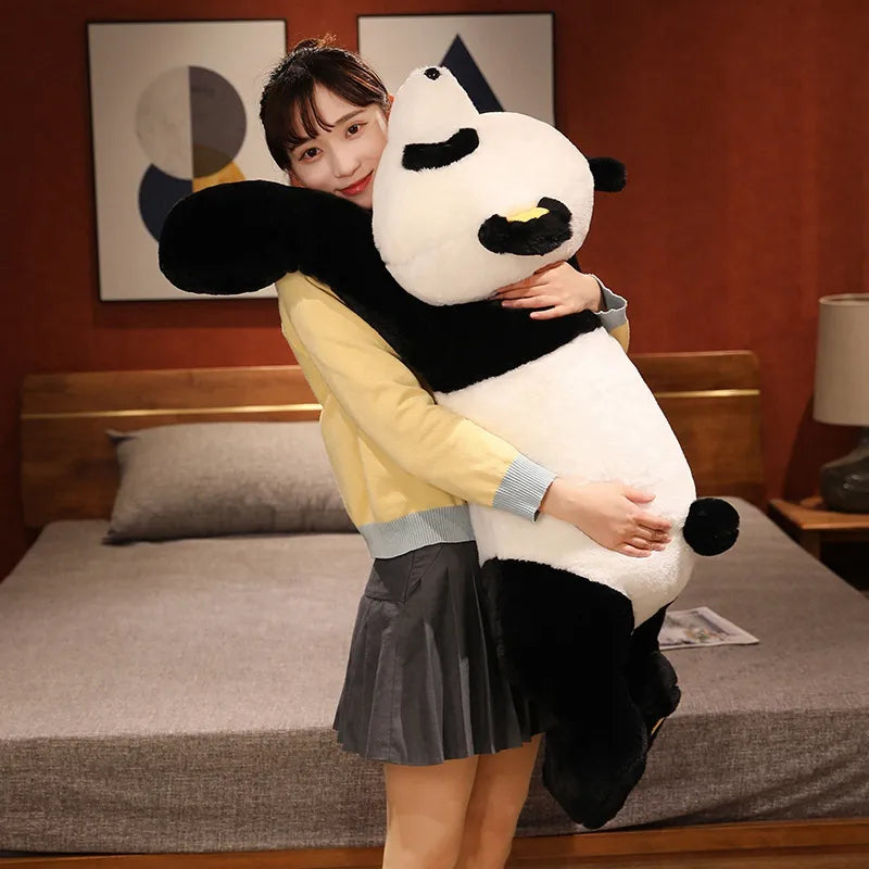 Riesiges Kuscheltier Panda für Kinder und Erwachsene – Plüsch Kuscheltier für Gemütlichkeit und Freude 2