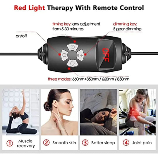 Rotlichttherapie-Panel für intensive Anwendungen 6