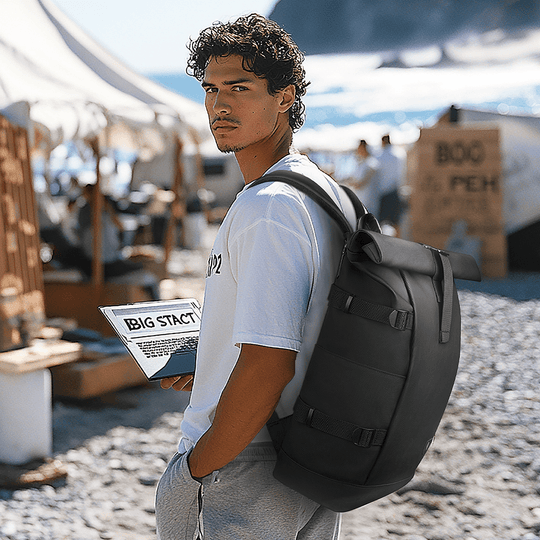 Rucksack Herren Erweiterbar für Laptop und Outdoor-Abenteuer 1
