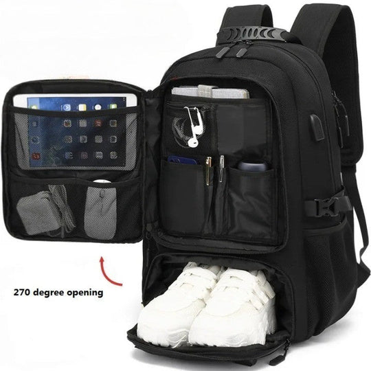 Rucksack mit USB-Anschluss für Abenteuer und Reisen 2