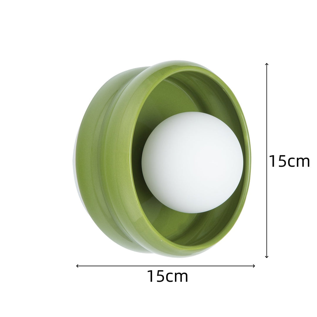 Runde Wandleuchte Circo im modernen Design 9