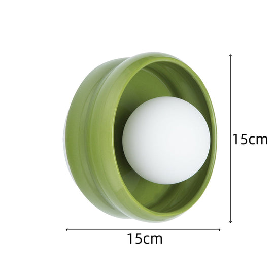 Runde Wandleuchte Circo im modernen Design 9