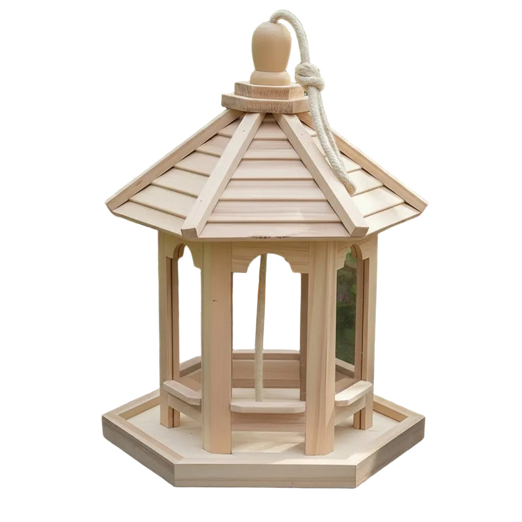 Rustikales Vogelhaus Mit Integriertem Wassersystem Für Garten Und Terrasse Kaufen 1