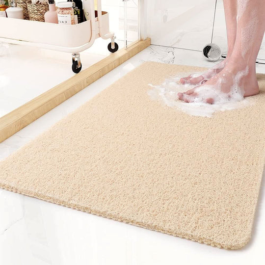 Rutschfeste Duschmatte mit Drainage-System für sicheres Duschen und Komfort 3