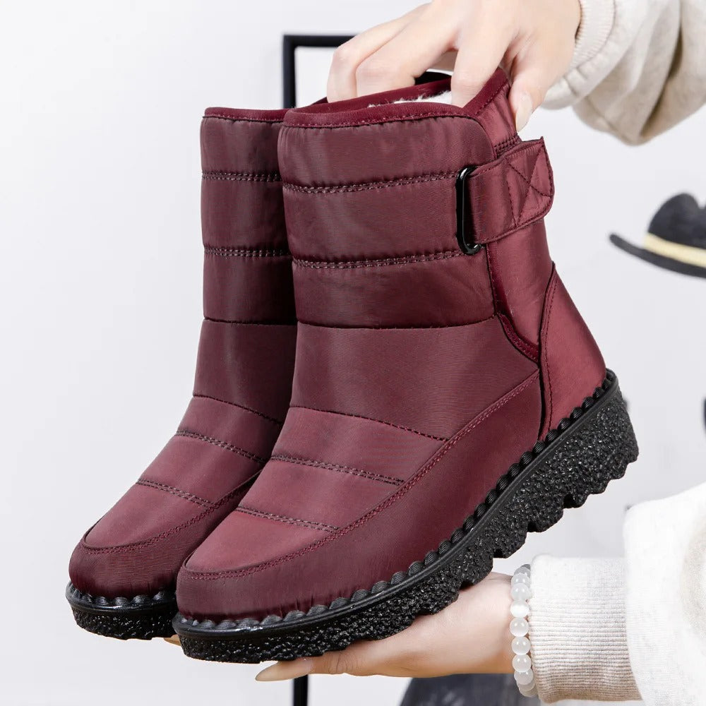 Rutschfeste, wasserdichte Damen-Schneestiefel 3