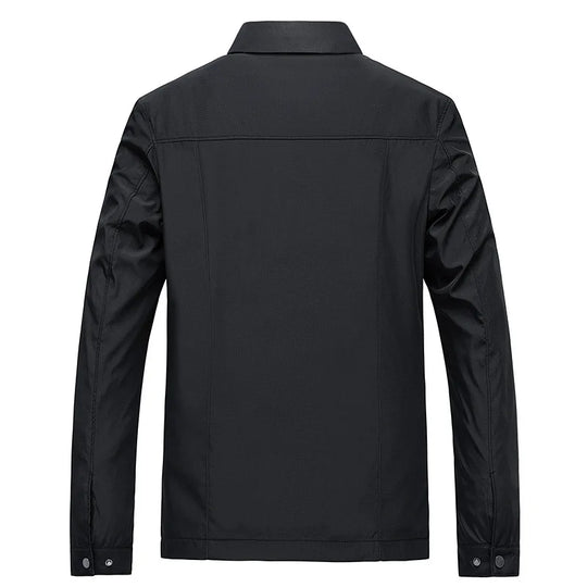 Herrenjacke Business Casual Leichte Baumwoll-Polyester-Mischung 3