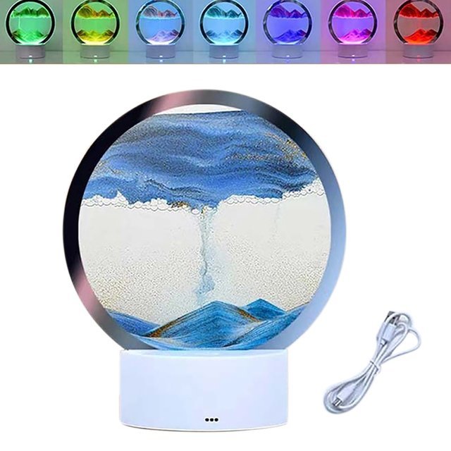 Sand Light Lampe mit RGB-LED-Beleuchtung 0