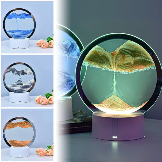 Sand Light Lampe mit RGB-LED-Beleuchtung 1