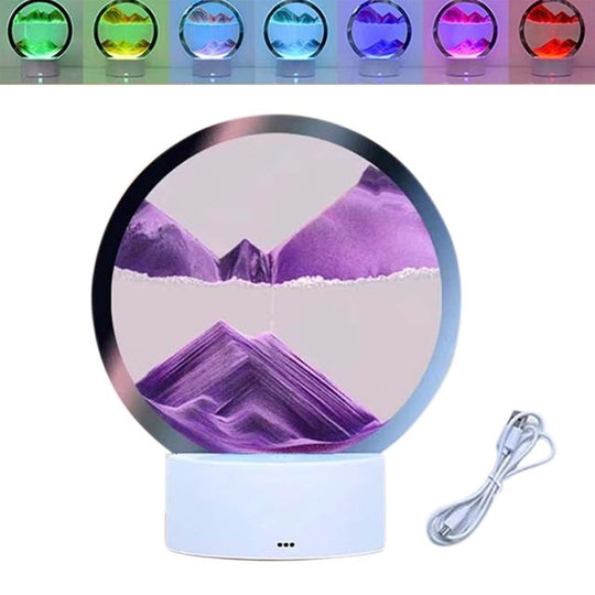 Sand Light Lampe mit RGB-LED-Beleuchtung 10