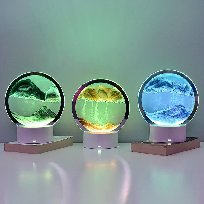 Sand Light Lampe mit RGB-LED-Beleuchtung 2
