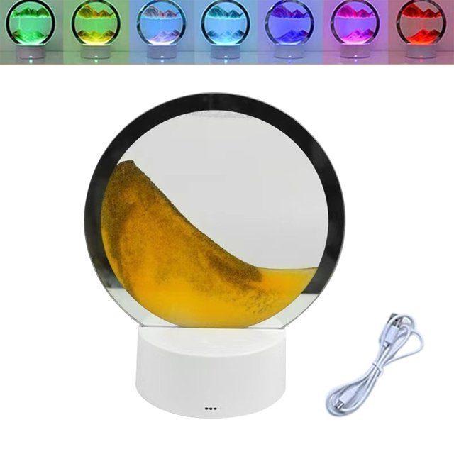 Sand Light Lampe mit RGB-LED-Beleuchtung 7