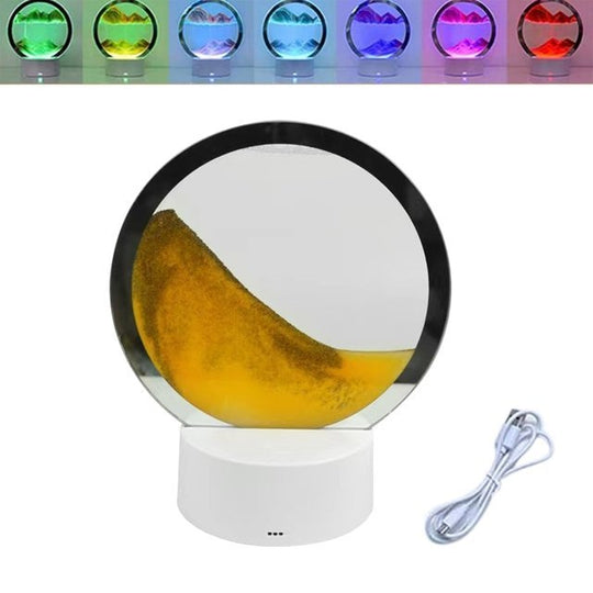 Sand Light Lampe mit RGB-LED-Beleuchtung 7