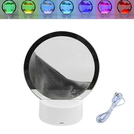 Sand Light Lampe mit RGB-LED-Beleuchtung 8