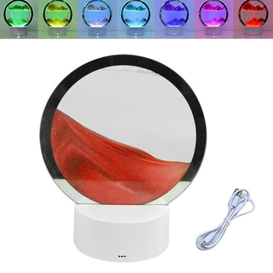 Sand Light Lampe mit RGB-LED-Beleuchtung 9