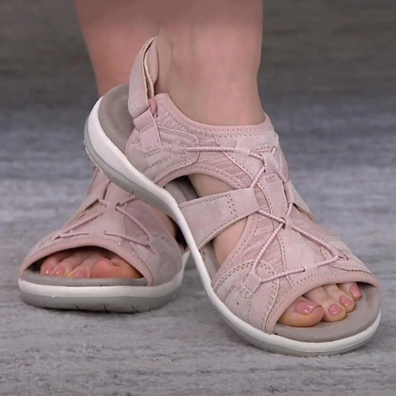Sandalen mit runder, offener Zehenpartie 1
