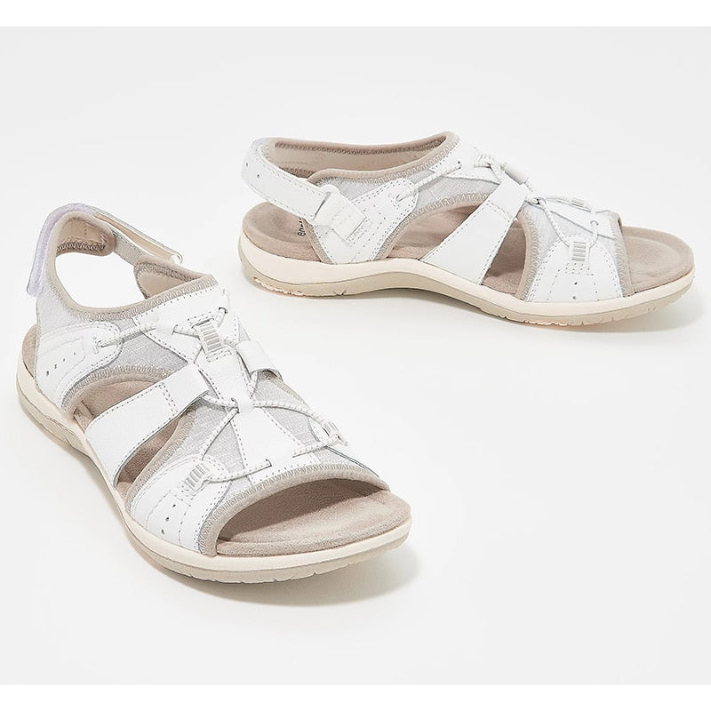 Sandalen mit runder, offener Zehenpartie 4