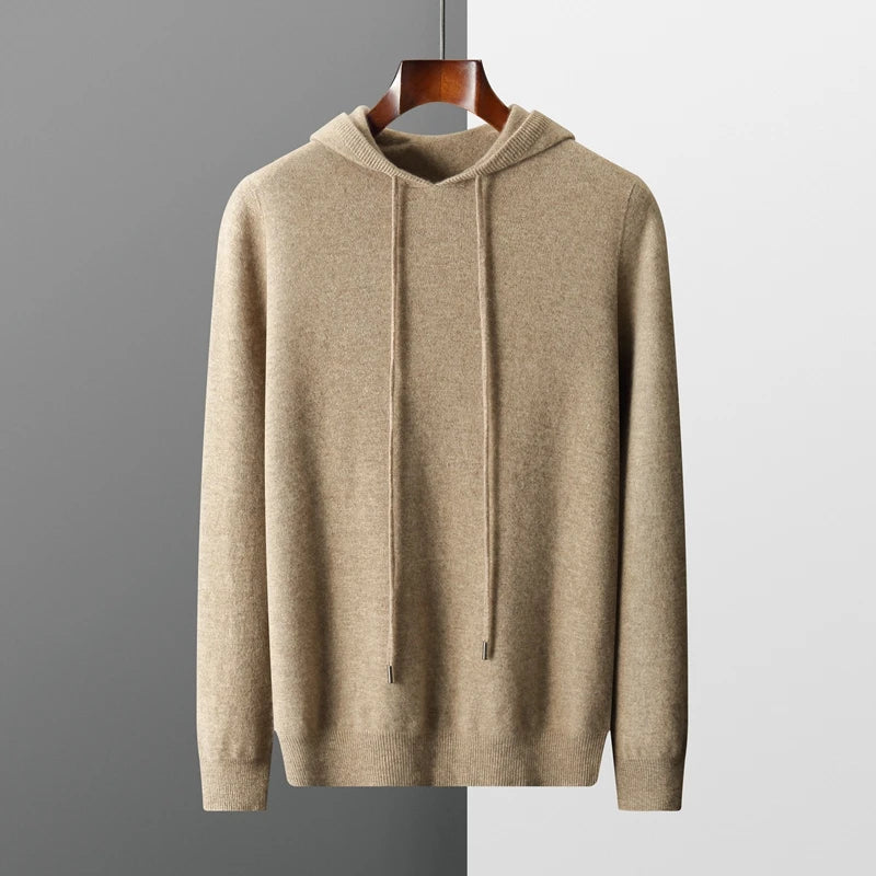 Variant image for Damen Hættetrøje Beige Klassisch Wolle Mischmaterial-25