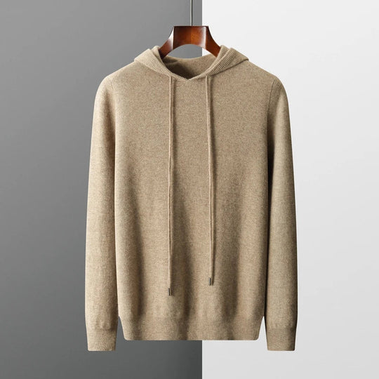 Variant image for Damen Hættetrøje Beige Klassisch Wolle Mischmaterial-25