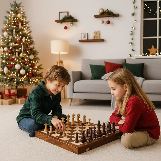 Schachspiel Faltbar Für Strategische Denker - Schachbrett Kaufen 0