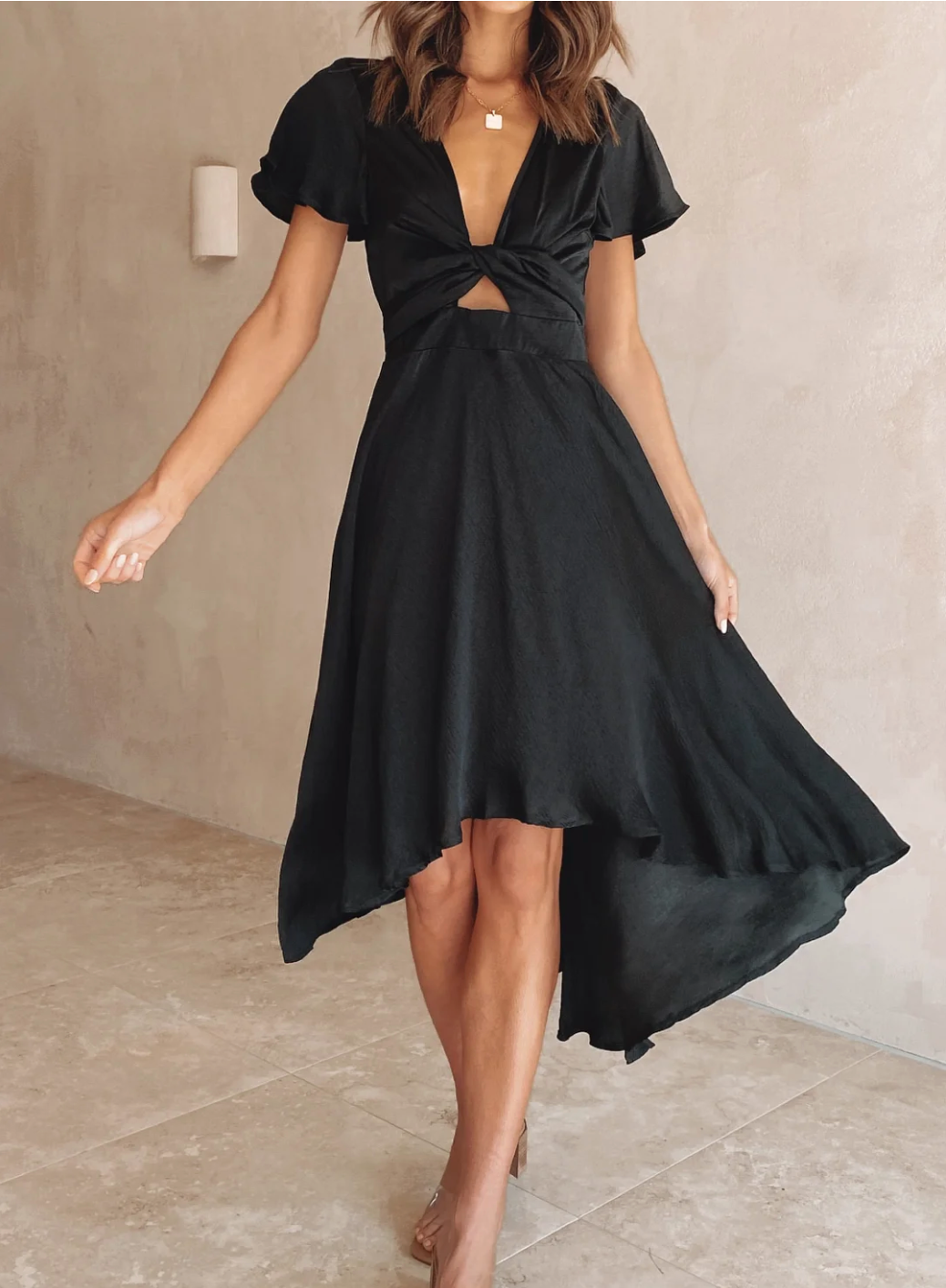 Damen Maxikleid Festlich Atmungsaktives Material für Hochzeitsgast und Sommer 4