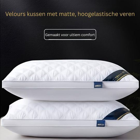 Schlafkomfort-Set mit 2 hypoallergenen 3D-Kissen 6