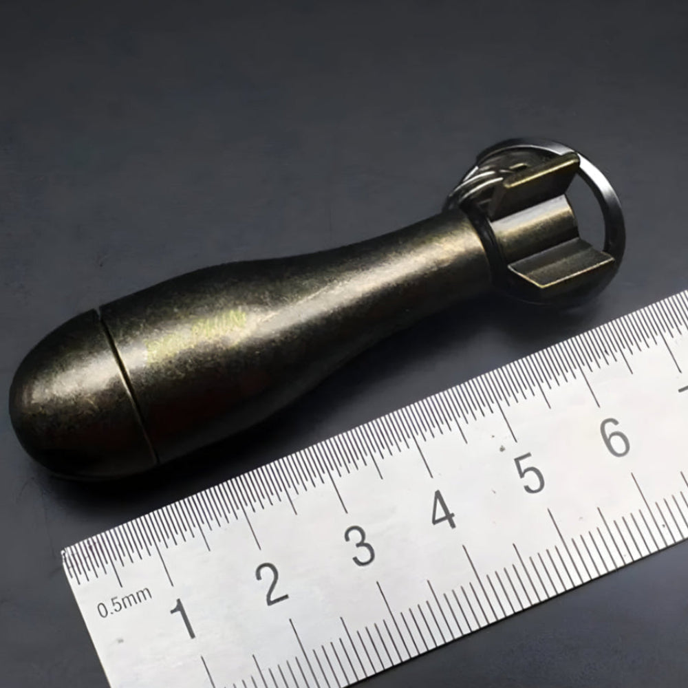Schlüsselanhänger Feuerstarter Für Outdoor-Aktivitäten Kompakt 8