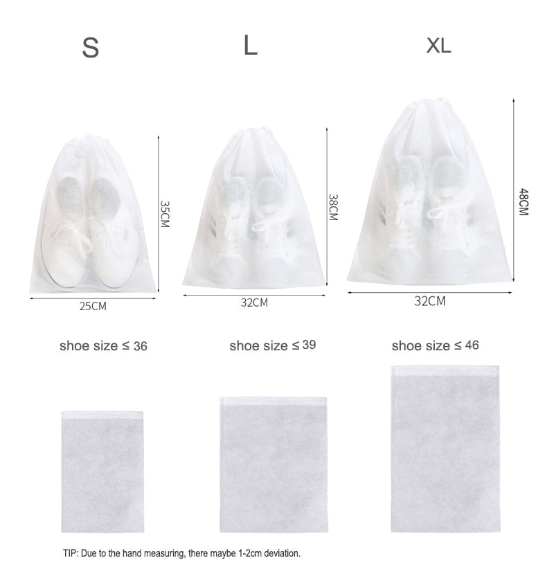Schuh Organizer Tasche für Staubschutz 7