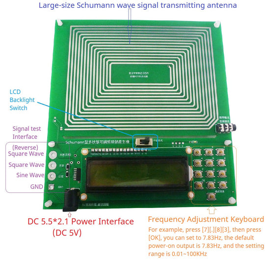 Schumann-Wellen Generator für optimale Frequenzanpassung 8