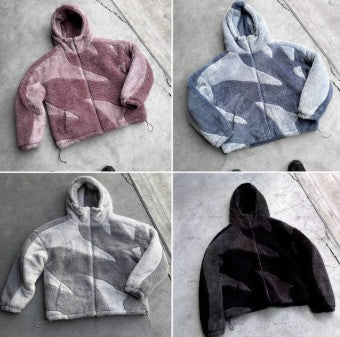 Herrenjacke Lammwoll mit Reißverschluss für kalte Tage, zeitloses Design, komfortable Passform-2