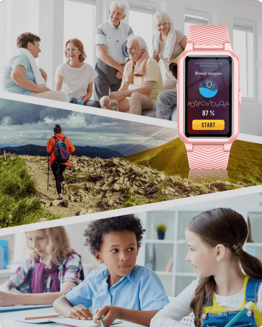 Senioren Smartwatch Mit Sturzerkennung Und SOS-Funktion 4