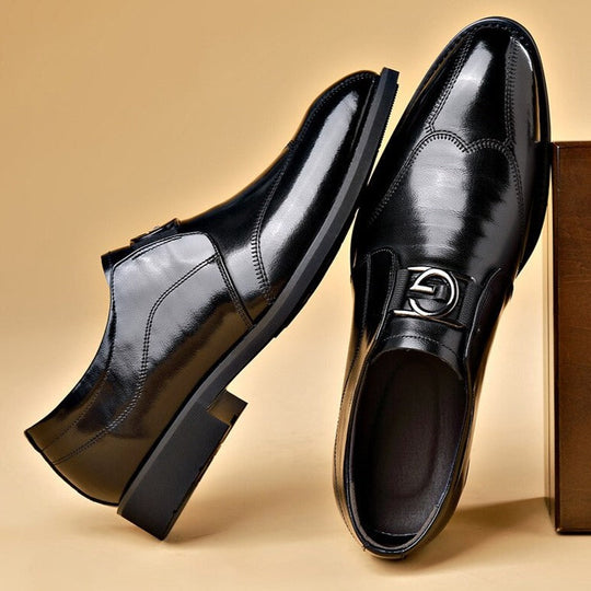 Herren Schuhe Elegantes Design Kunstleder Bequeme Passform 4