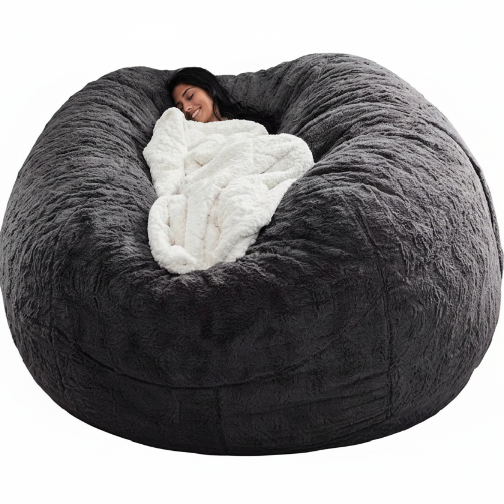 Sitzsack XXL Lounge-Sofa Bezug für Gemütliche Entspannung im Übergrößen-Design 0