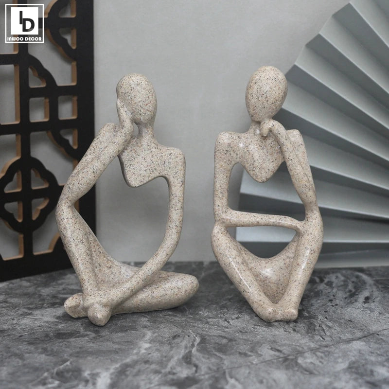 Skulptur Figur für Wohnzimmer Dekoration 0