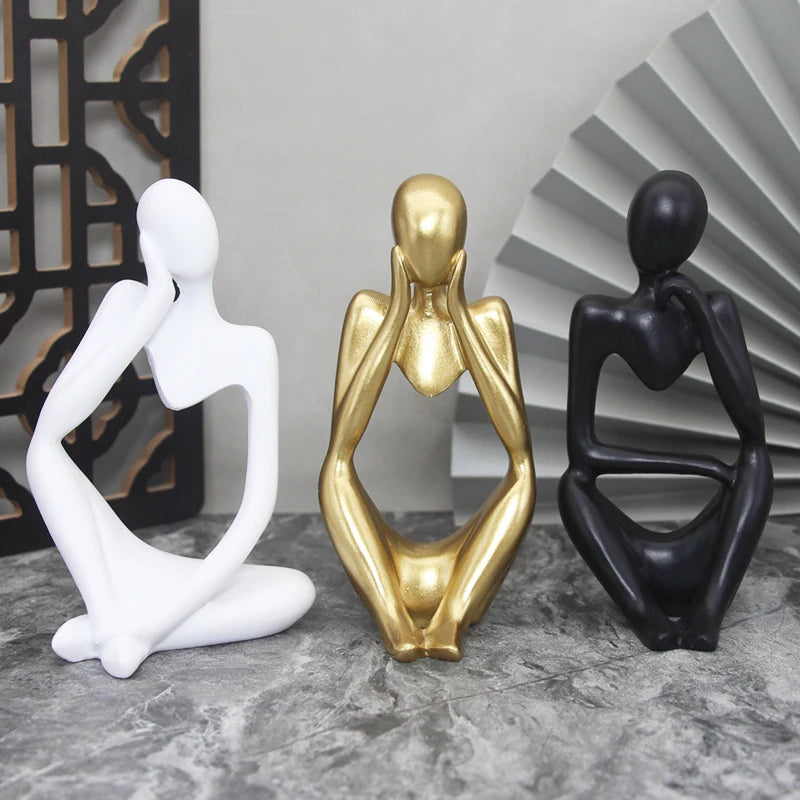 Skulptur Figur für Wohnzimmer Dekoration 1