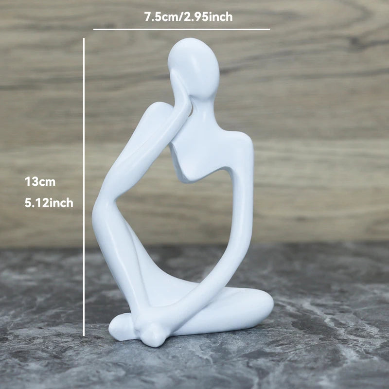 Skulptur Figur für Wohnzimmer Dekoration 10