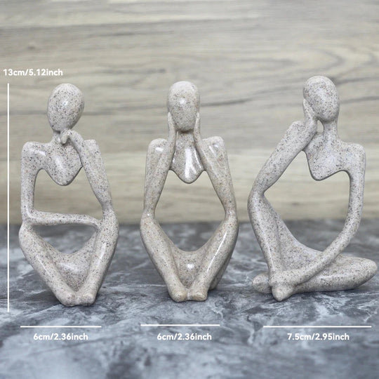 Skulptur Figur für Wohnzimmer Dekoration 11