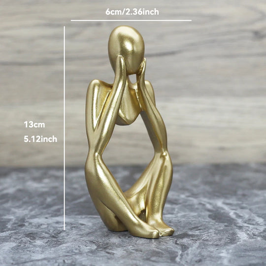 Skulptur Figur für Wohnzimmer Dekoration 13