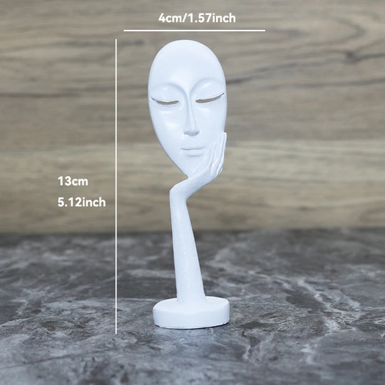 Skulptur Figur für Wohnzimmer Dekoration 16