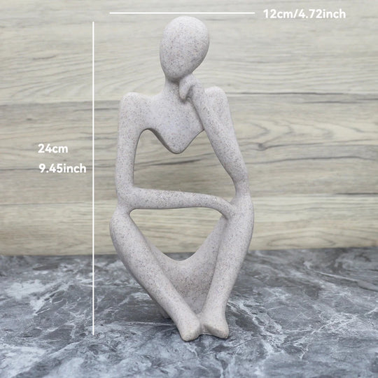 Skulptur Figur für Wohnzimmer Dekoration 18