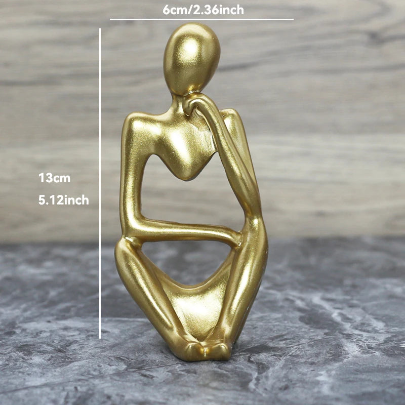 Skulptur Figur für Wohnzimmer Dekoration 20