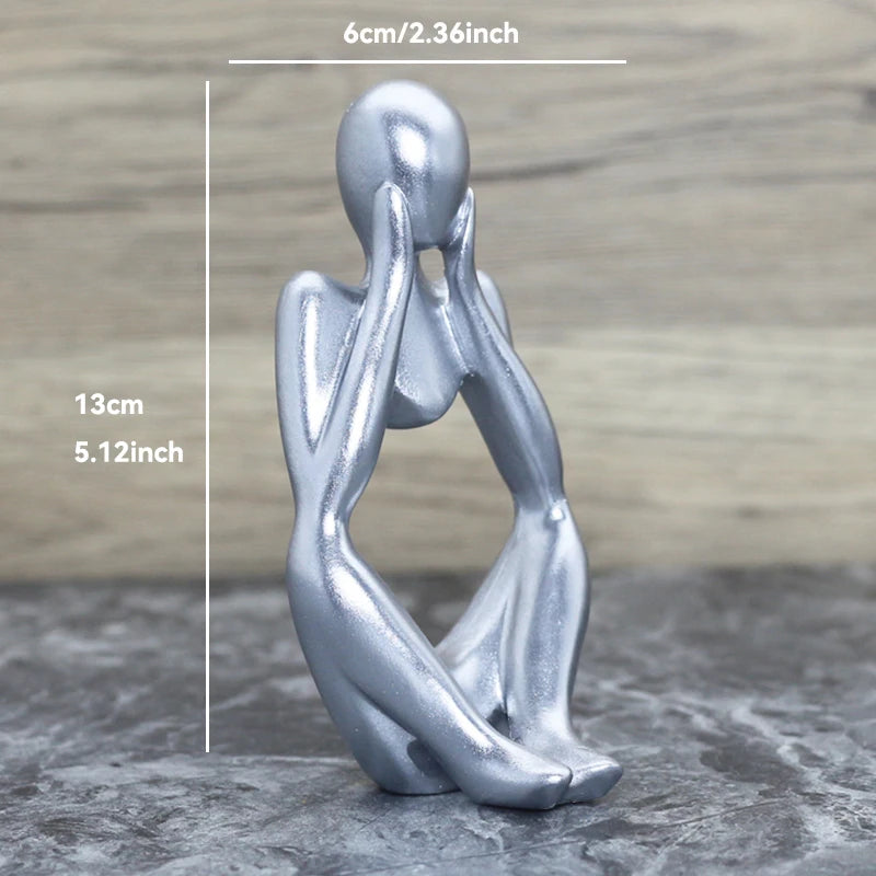 Skulptur Figur für Wohnzimmer Dekoration 23