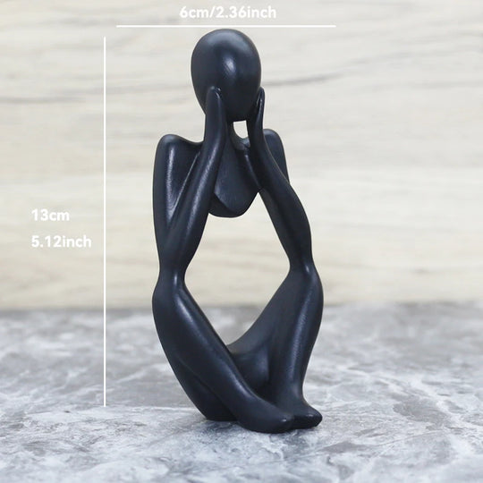 Skulptur Figur für Wohnzimmer Dekoration 24