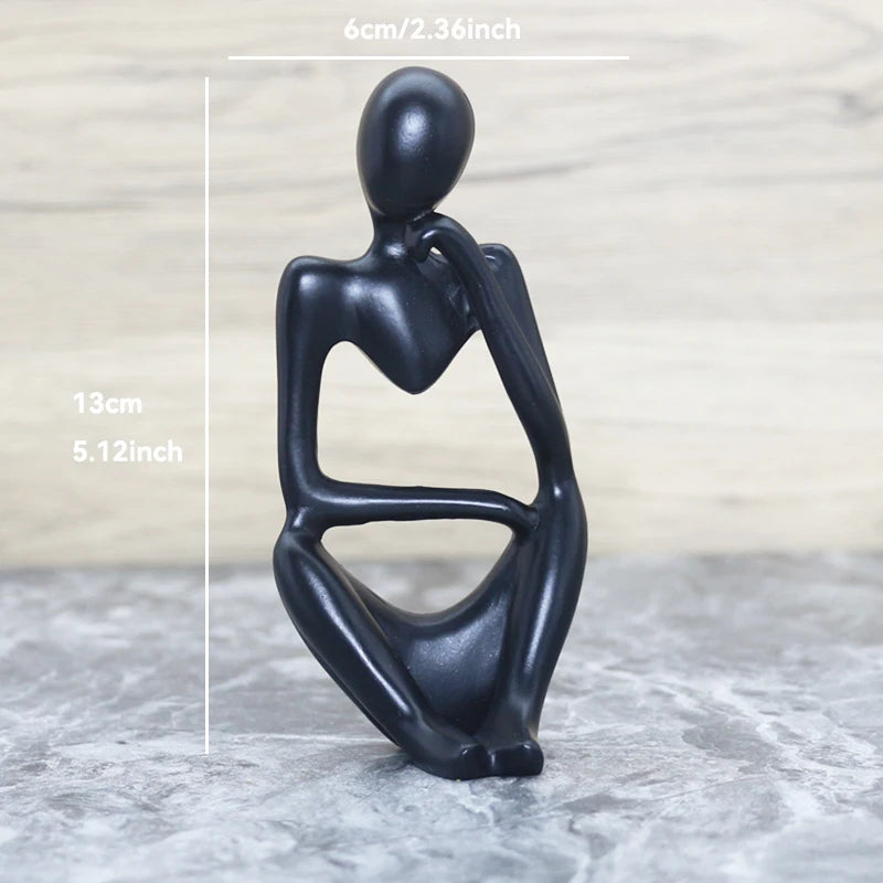 Skulptur Figur für Wohnzimmer Dekoration 26