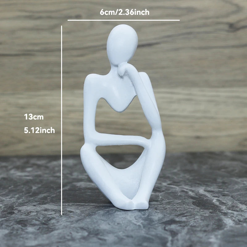 Skulptur Figur für Wohnzimmer Dekoration 28