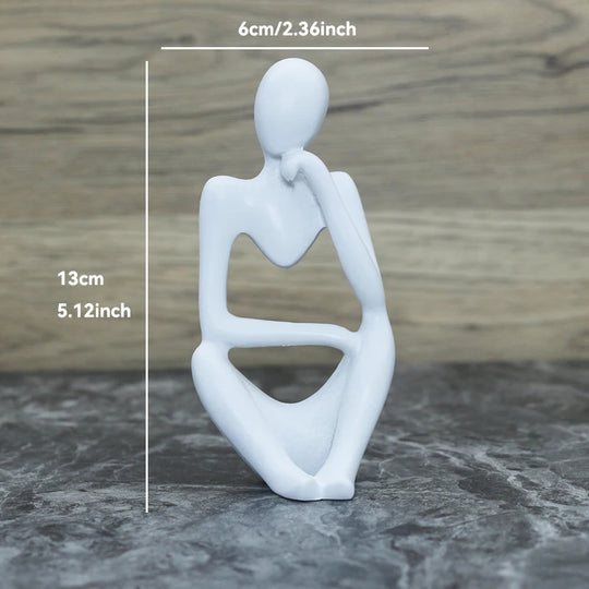 Skulptur Figur für Wohnzimmer Dekoration 28